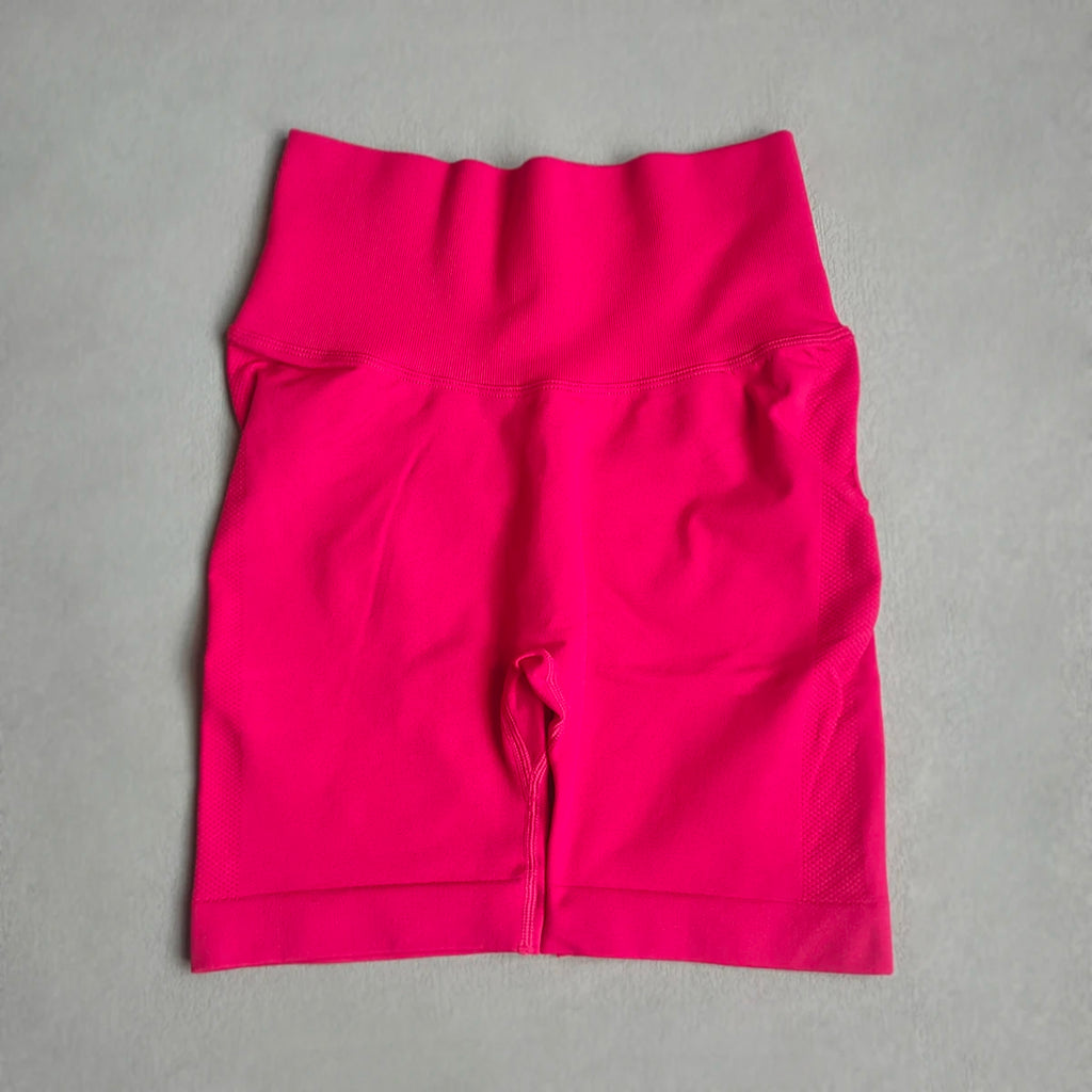 Yoga Shorts Women Sports Shorts Seamless Gym Workout Shorts High Waist Push Up Fitness Sports Shorts Cycling Shorts