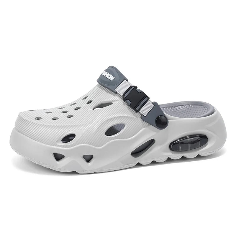 Men's New Summer Sports Sandals for Beach Wear, Non-Slip, Wear-Resistant, Closed-Toe Shoes, Sandals and Slippers