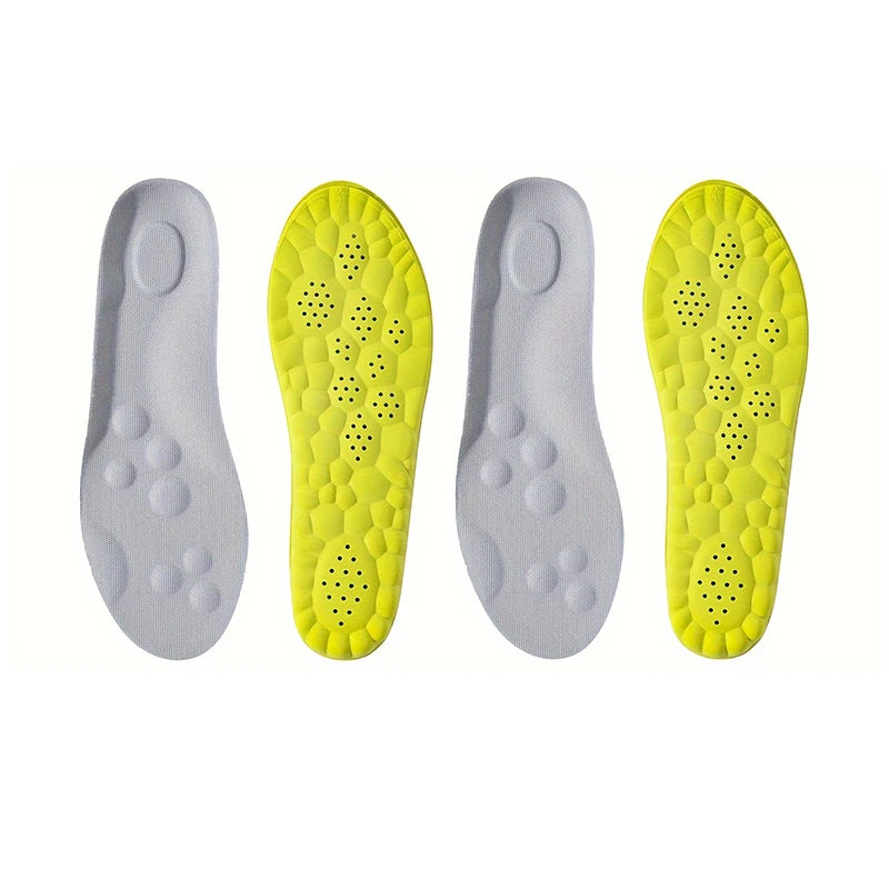 Elastic Sport Insoles – Breathable Arch Support Cushion Pads
