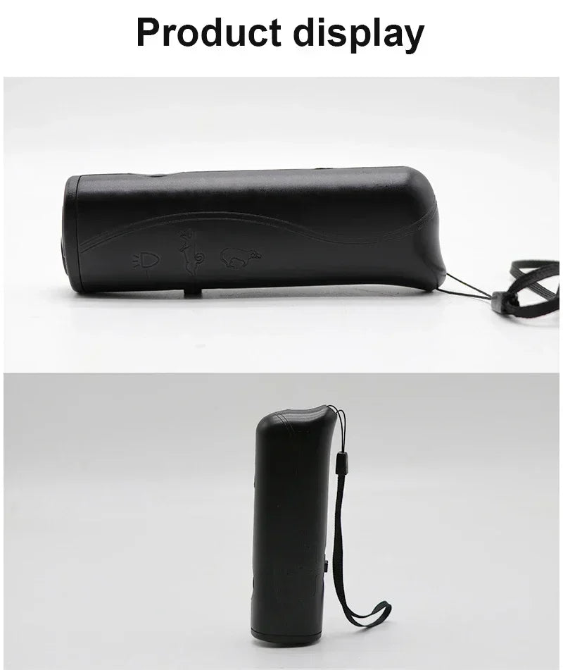 New Ultrasonic Pet Dog Repeller Anti Barking Stop Bark Training Device High Power Dog Training Repellents Without Battery Pet