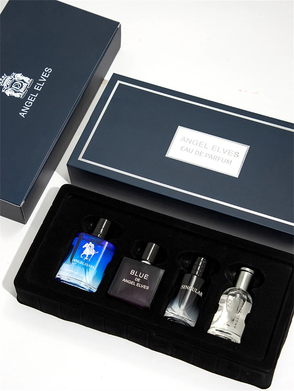Brand Perfume Men For Date 120ml Pheromone Perfumes Masculinos Lasting Charming Man Spray Parfums Homme Gift Box 4 Pcs Set New