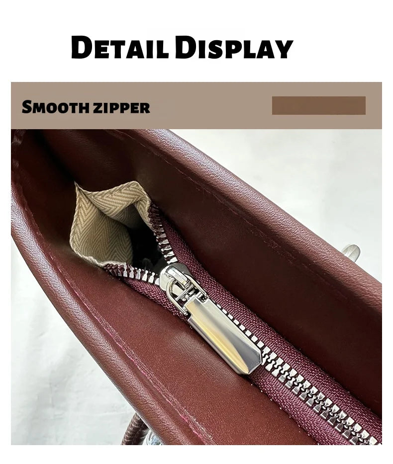 Pu Women's Shoulder Bag Stylish And Simple Solid Color Handbag Adjustable Shoulder Strap Waterproof Large Capacity Bucket Bag