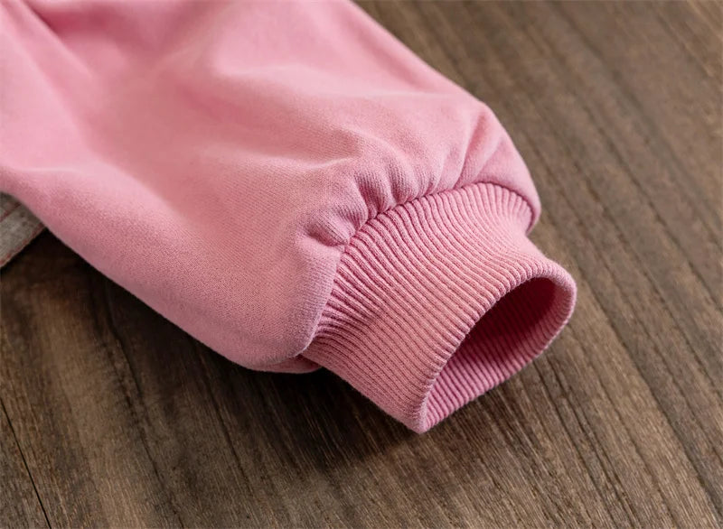 Girls T-shirts 2023 Autumn Winter Sweater for Kids 3D Love Children Sweatshirts Toddler Pullover Long Sleeve Baby Tops Outfits