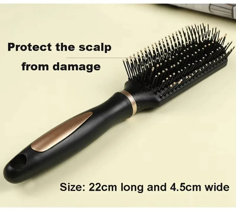 Professional Salon Straight Smooth Paddle Hair Brush Large Hairdressing All Hair Type Hairbrush Styling Comb for Women Men