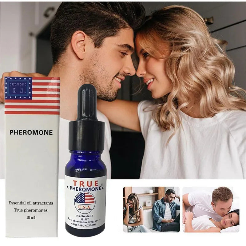 Pheromone Midnight Temptation Perfume Unisex Irresistible Tempting Couple Perfume Attract Opposite Lasting Pheromone Oil Perfume