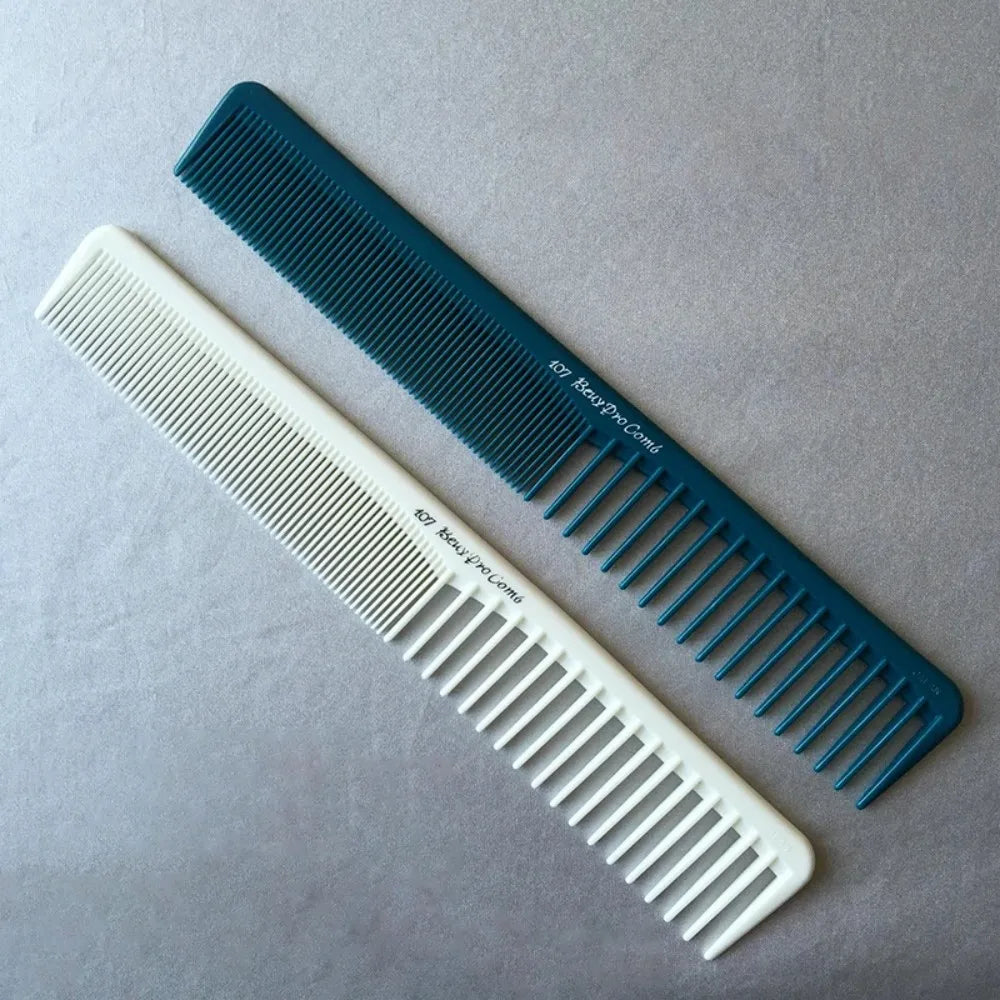 Barber Hair Accessories Professional Hair Cutting Comb Anti-static Flat Head Cutter Comb FineTooth Haircut Brush Salon Tools