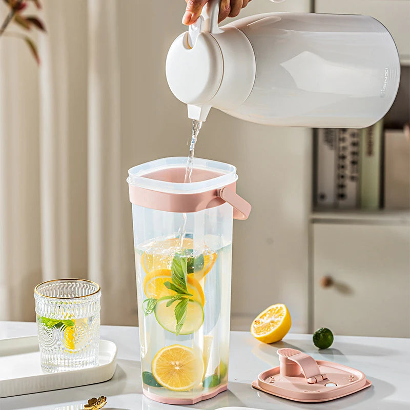 GIANXI Large Capacity Cold Water Pitcher Cold Kettle Refrigerator Iced Beverage Dispenser Refrig Plasticerator Family Living