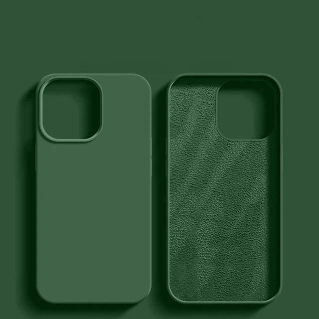 Liquid Silicone iPhone Case – Soft Touch Shockproof Protective Cover
