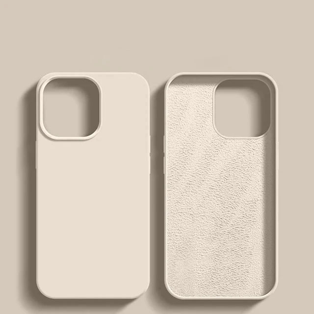 Liquid Silicone iPhone Case – Soft Touch Shockproof Protective Cover