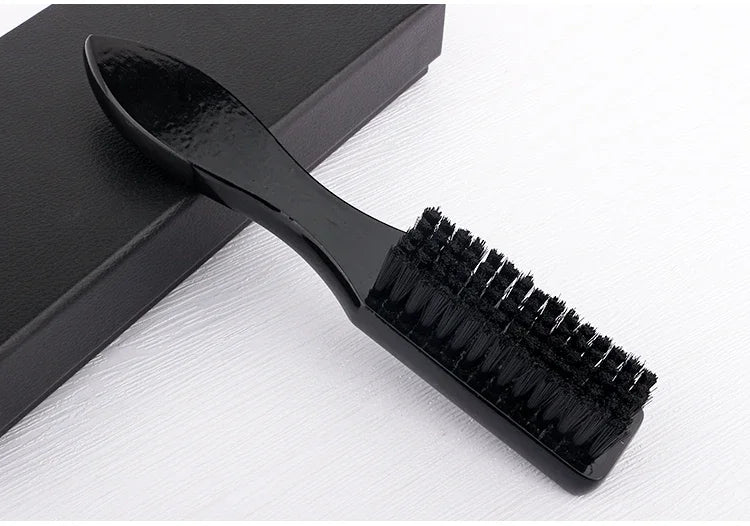 Professional Solid Wood Hairdressing Soft Hair Cleaning Brush Barber Neck Duster Brush Hair Remove Comb Hair Styling Tools Combs