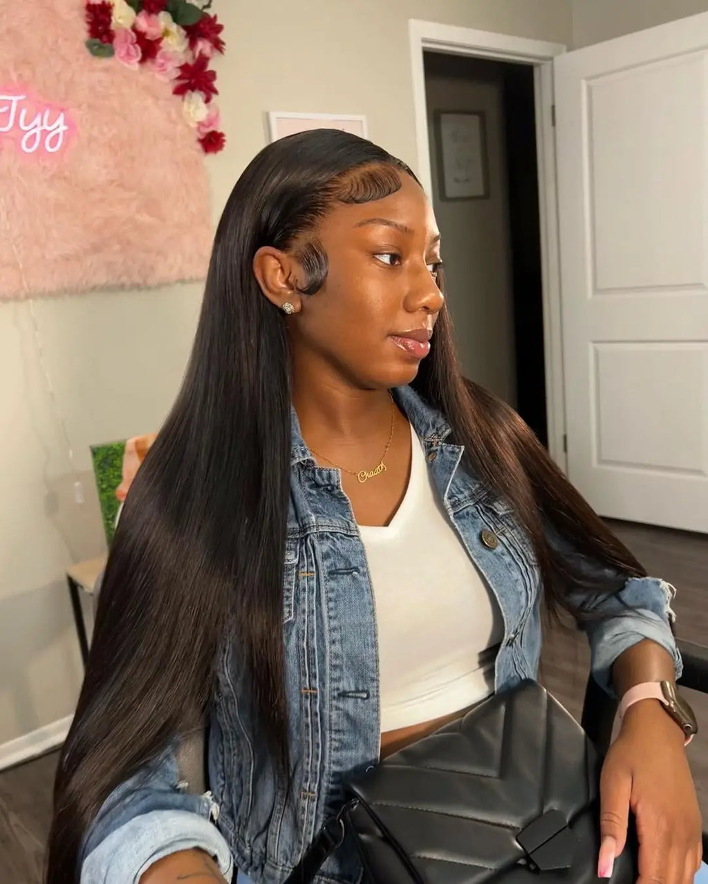  40 42 Inch Straight Human Hair Wigs 13x4 13X6 HD Lace Frontal Wig 300% Density Human Hair Remy Invisible Swiss Lace Wigs For Women
