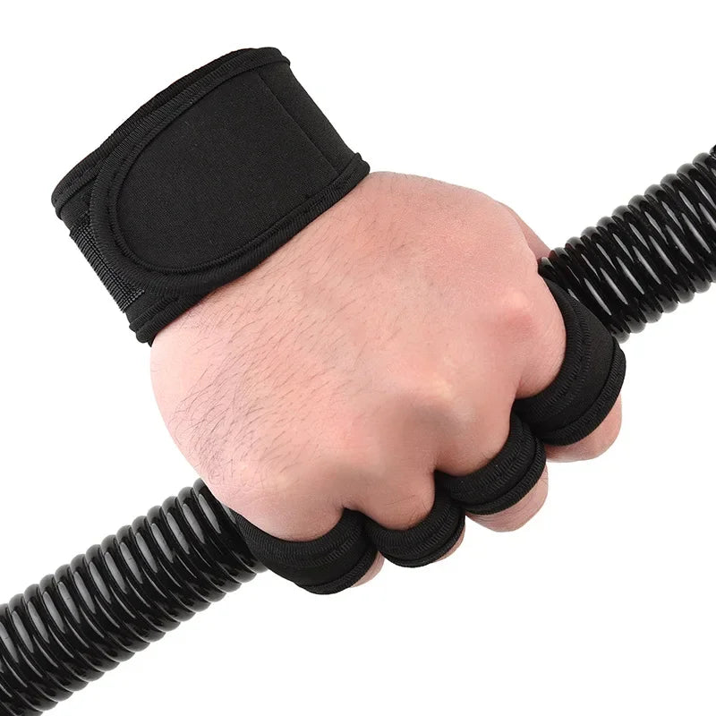 Weightlifting Training Gloves for Men Women Fitness Sports Body Building Gymnastics Gym Hand Wrist Palm Protector Gloves