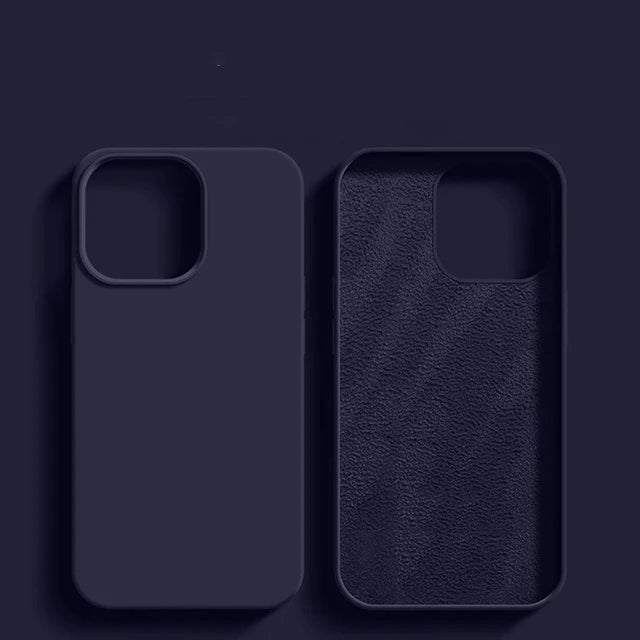 Liquid Silicone iPhone Case – Soft Touch Shockproof Protective Cover