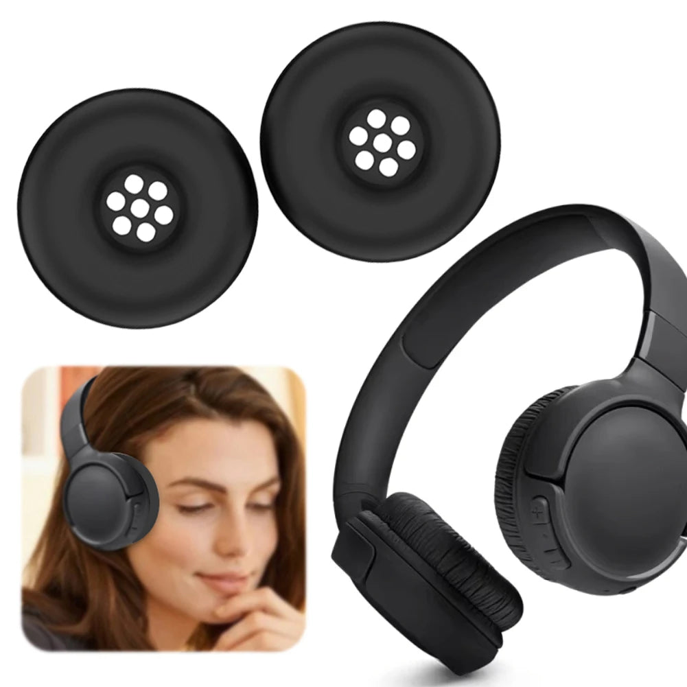 Silicone Earpad Covers Case Anti-Scratch Headphone Cover Waterproof Ear Cushions Cover Shockproof for JBL Tune 520BT Headphones