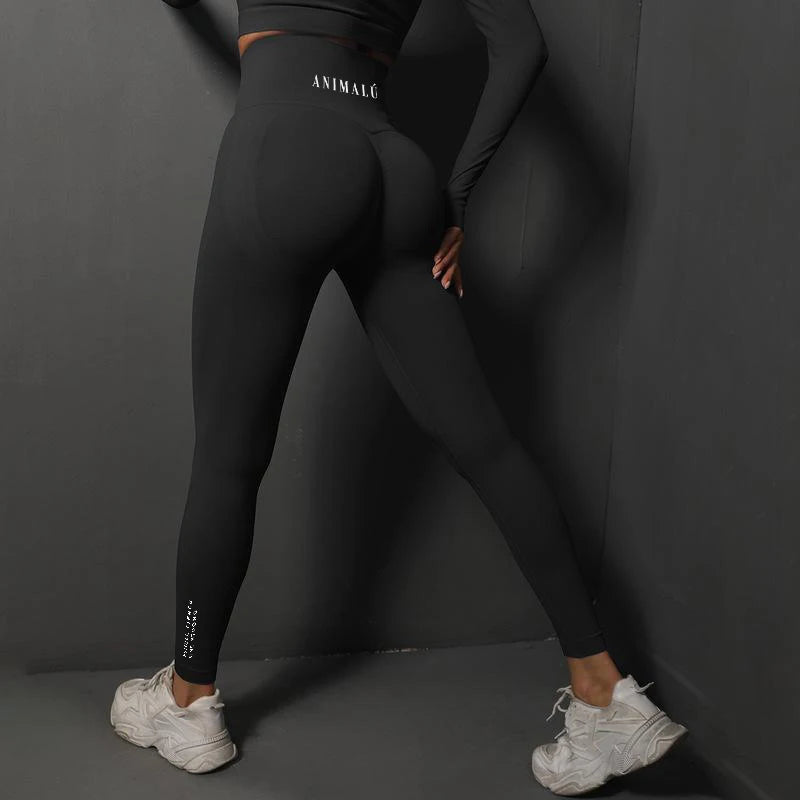 2025 ANIMALU Seamless Leggings Women Gym Yoga Pants Women's High Waist Legging Fitness Workout Tights Running Pants