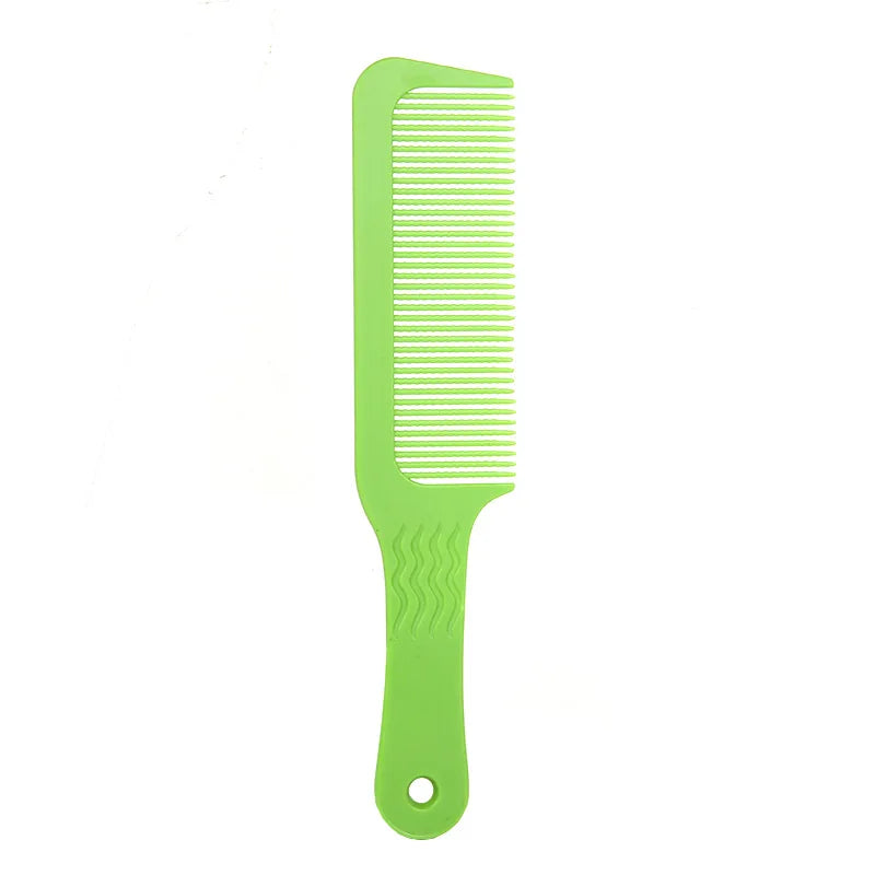Salon-Grade Teasing Hair Comb - Rounded Wavy Teeth Barber Comb, Flat Top Styling Comb, Hairdressing Tool