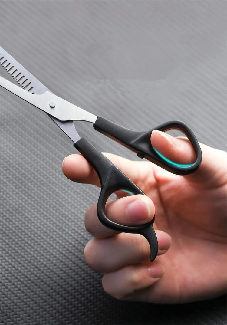 Professional Hairdressing Scissors Kit Tool for Children's Hair Thinning and Styling Hair-for Men and Women Scissors Comb