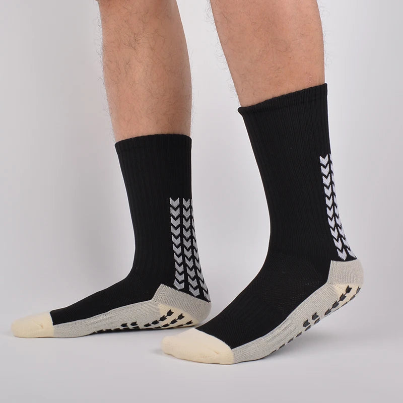 Sports Socks Anti-Slip Football Soccer Socks Thickened Breathable Football Socks Men Women Outdoor Running Cycling calcetines