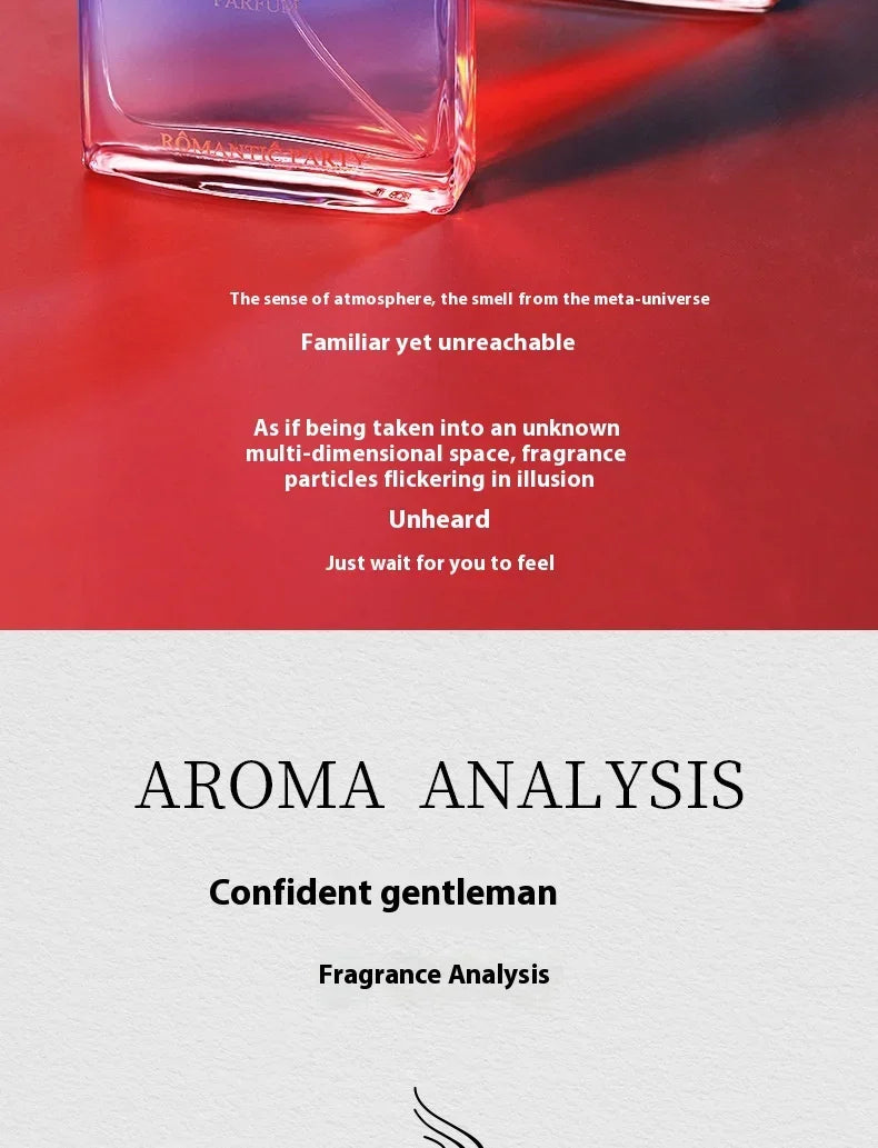 Cologne Perfume Men Spray Flirting Pheromone Long Lasting Irresistible Ocean Fruity Light Fragrance Gentleman Sandalwood Perfume