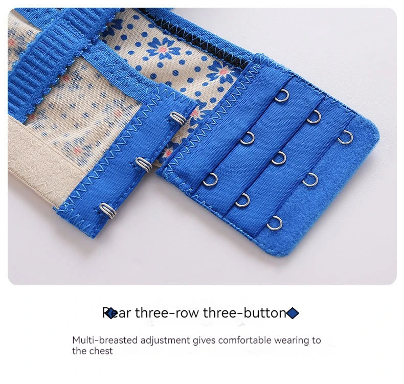 Comfortable & Stylish Nursing Bras for Pregnant Nursing Mothers New sexy printed Thin Bra Comfortable Wire-free Nursing Bra