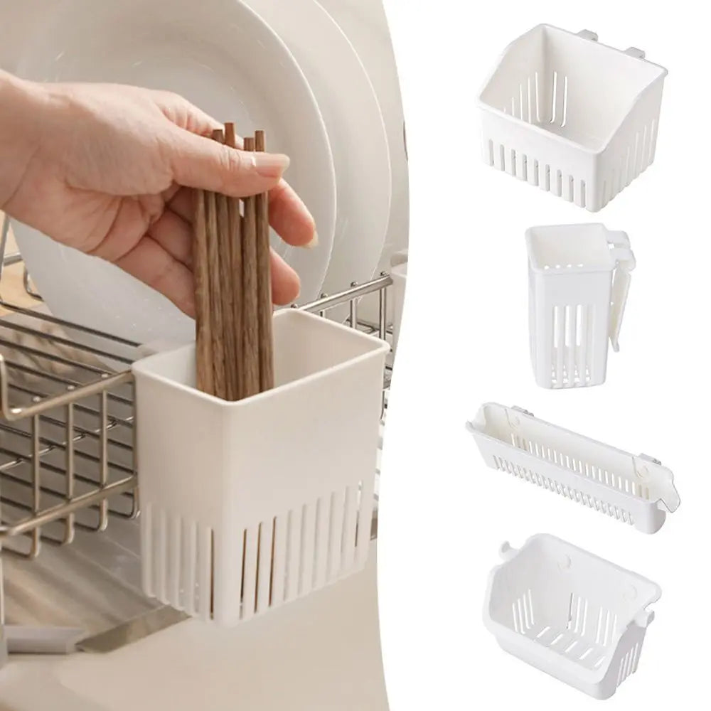 Multifunctional Kitchen Chopsticks Holder Hanging Durable Tableware Storage Rack Kitchen Organizer Save Space Tableware Holder