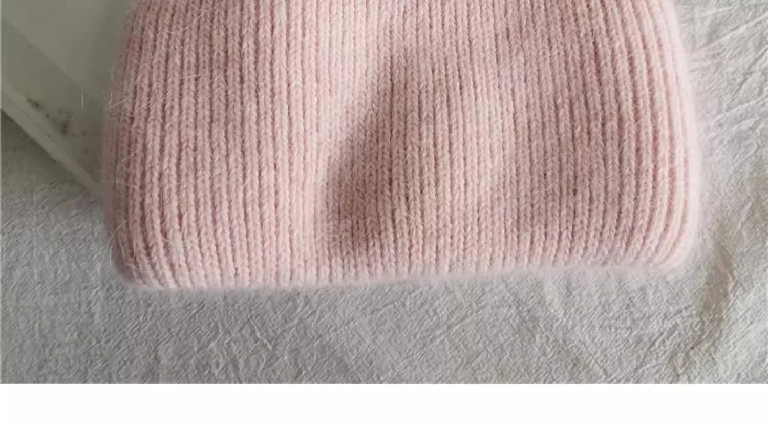 Women's Winter Hats Fashion Warm Bean Hats Solid Color Adult Hats Cute Knitted Hats Baotou Hats Autumn/Winter