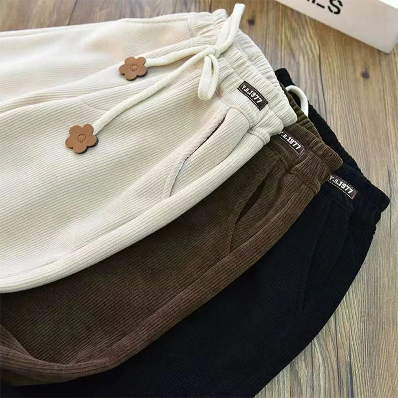 Girls Straight Leg Pants Spring 6-8 Years Old Loose Casual Pants Girls Versatile And Fashionable Pants