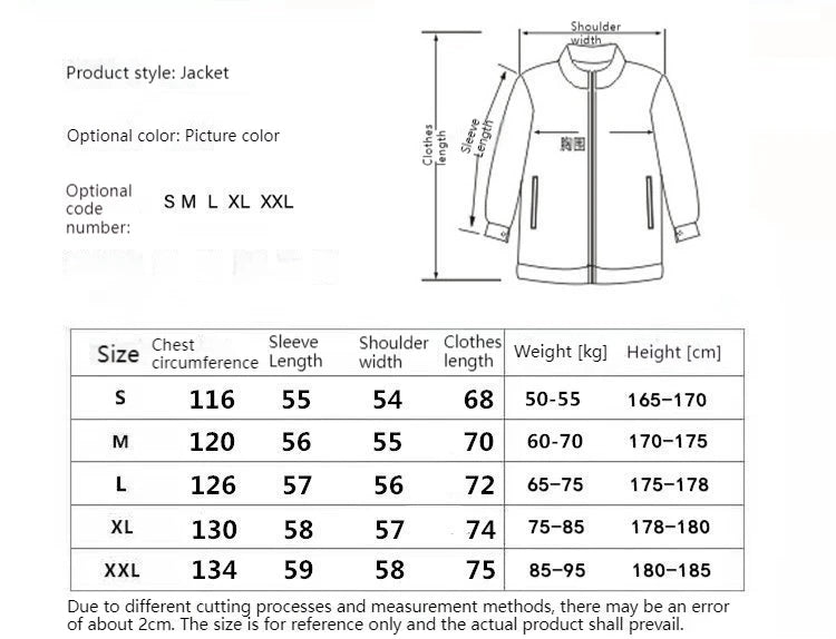 2025 Winter New American Street Letter Embroidered Fleece Fashion Casual Warm Mens Winter Jackets and Coats
