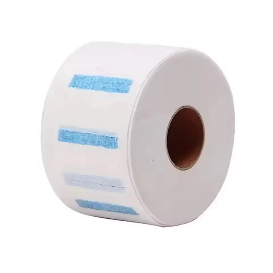 Marseilis1PCS/5PCS Neck Paper Black Salon Barber Hair Dresser Roll Cutting Dressing Hairdressing Collar Accessory Necks Covering