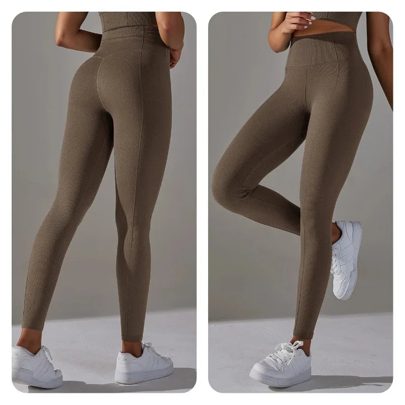 Gym Leggings Women Yoga Clothes Pants Women's Sportswear Yoga Woman Clothing Workout High Waist Tights Training Fitness Pants