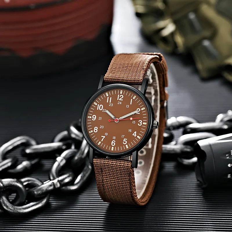 Fashion Men Watches Luxury Brand Fashion Mens Quartz Watch Luminous Hands Male Clock Big Dial Waterproof Man Wristwatch