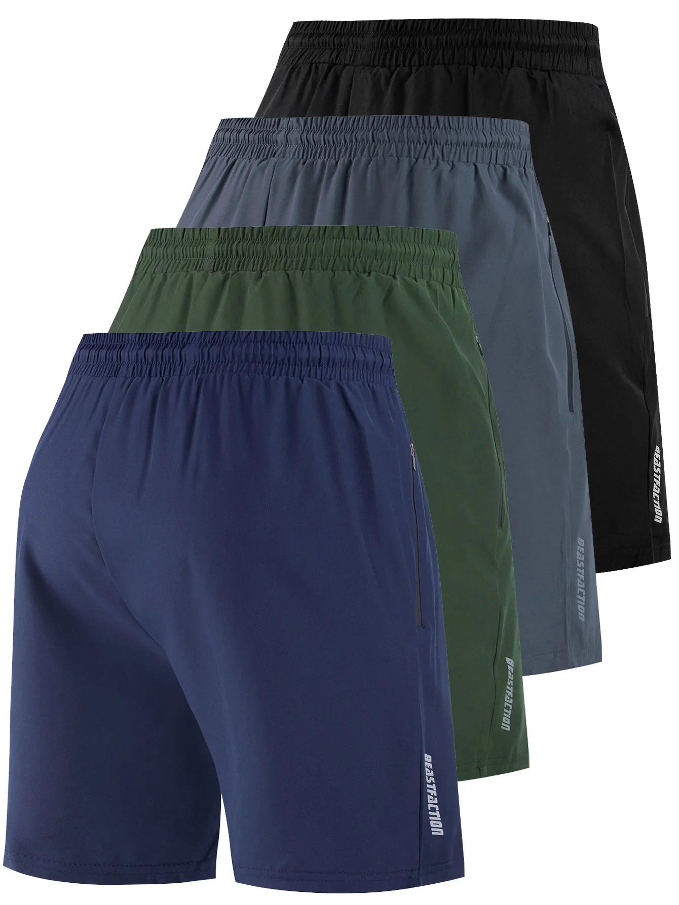 Men'S Athletic Shorts for Gym Workouts, Quick-Drying, Lightweight Shorts for Basketball And Running, Featuring an Elast