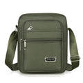Men's Nylon Shoulder Bag Business Leisure Large Capacity Portable Handbag Multi Layer Waterproof Summer Male's Crossbody Bags