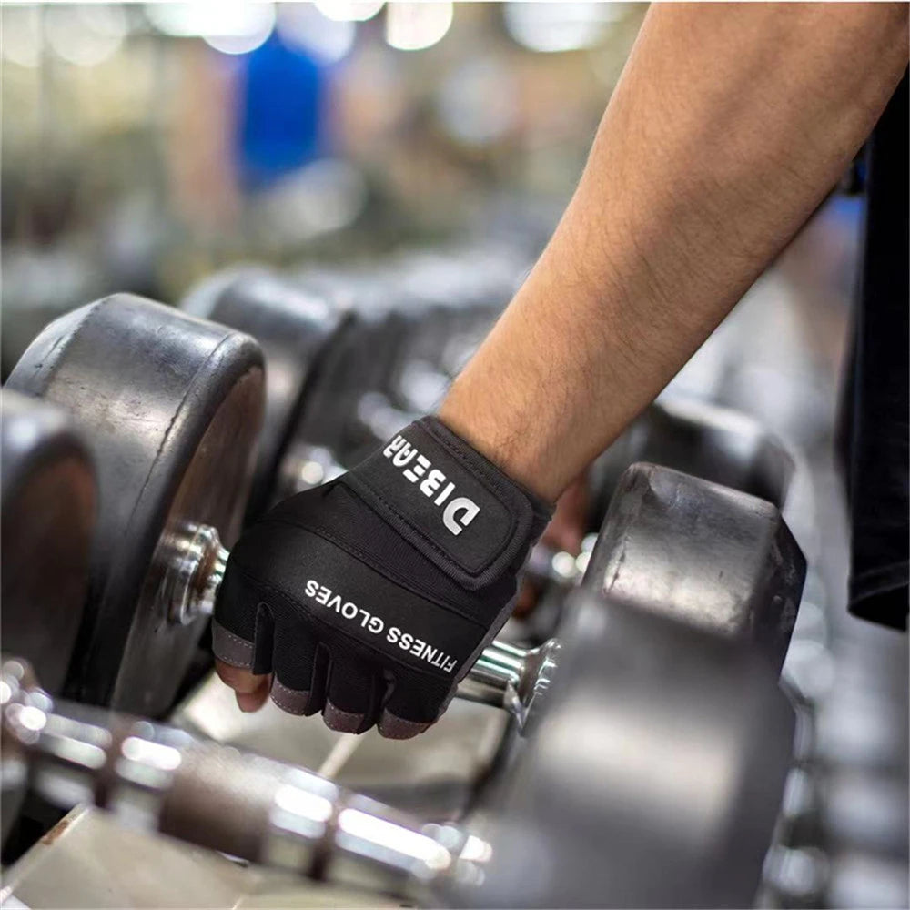 Weightlifting Gym Gloves Dumbbell Bodybuilding Training Fitness Yoga Crossfit Workout Riding