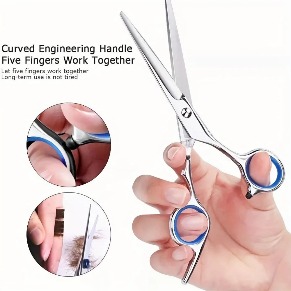 High Quality Hair Scissors Stainless Steel Professional Hair Scissors Home DIY Salon Single/Set Hair Tools