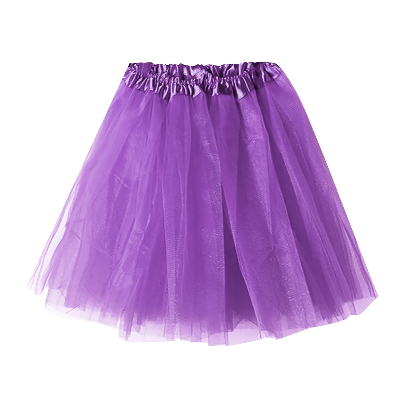Black White Pleated Skirt Sexy Midi Tulle Skirt High Waist Full Lining Adult Tutu Korean Style Women Jupe Femme Faldas