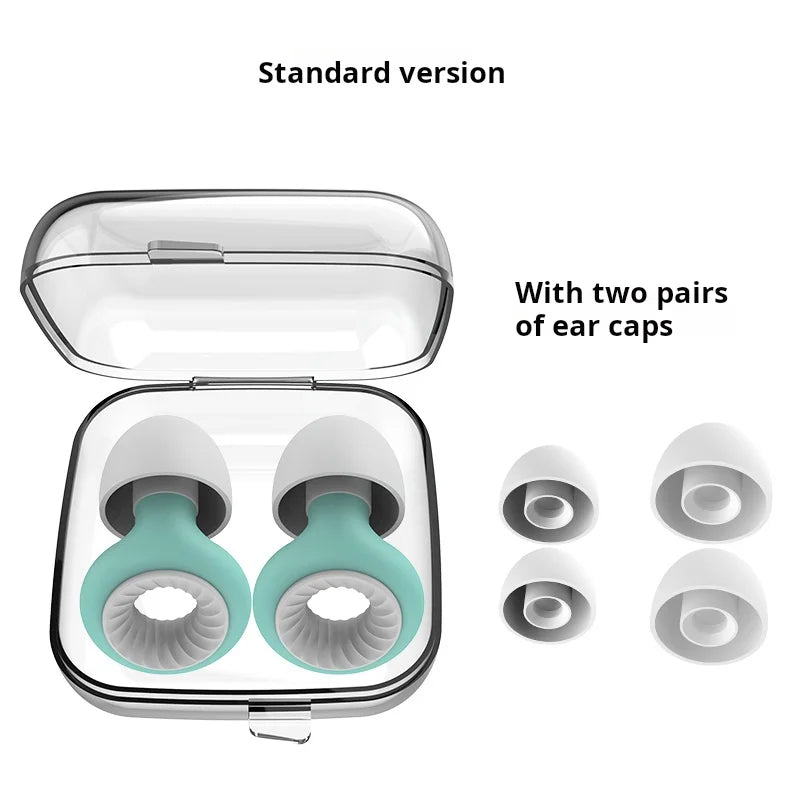 Earbuds for Noise Cancellation, Reusable Silicone Ear Tips, Noise Cancelling, Water Resistant and Comfortable 2 pairs of Waterpr
