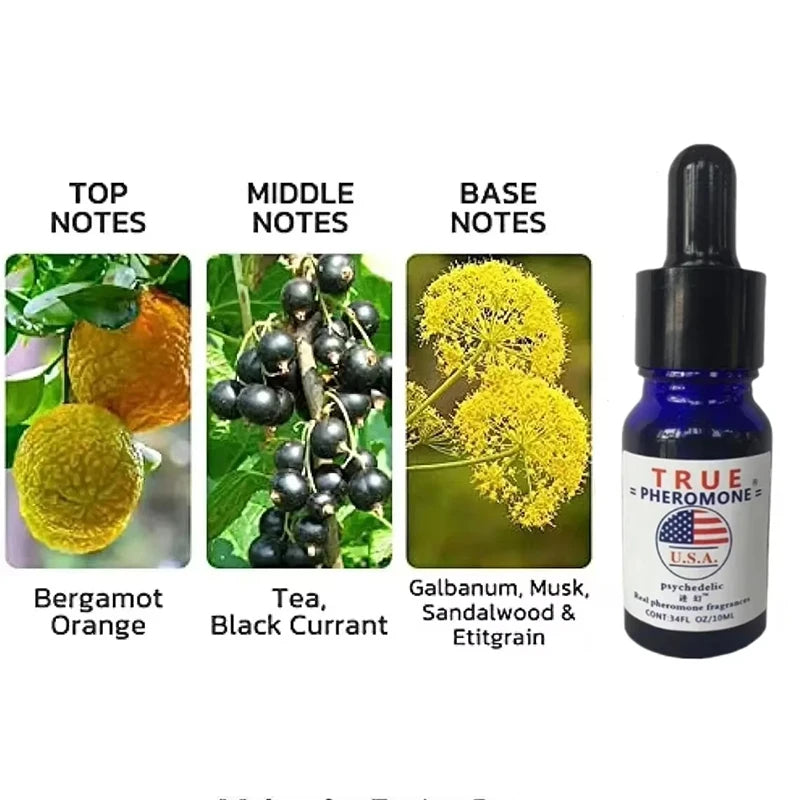 Pheromone Midnight Temptation Perfume Unisex Irresistible Tempting Couple Perfume Attract Opposite Lasting Pheromone Oil Perfume