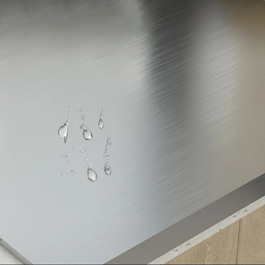 Stainless Steel Chopping Board L-Shaped Large Size Double Panel Multifunctional Home Kitchen Fruit Cutting And Kneading Panel