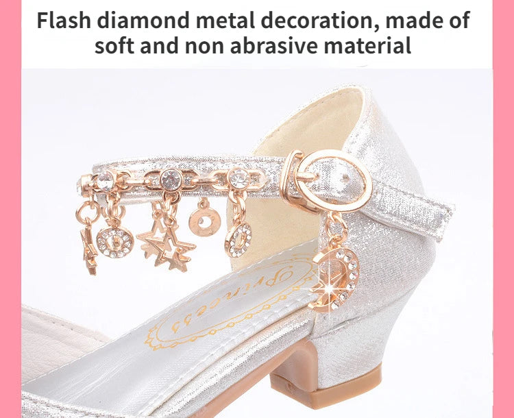 Kids Shoes Spring Autumn New Soft Princess Shoe Performance Shoe Breathable Sandal Girl Shoe Sandals Girl Kid Shoes Zapatos Niña