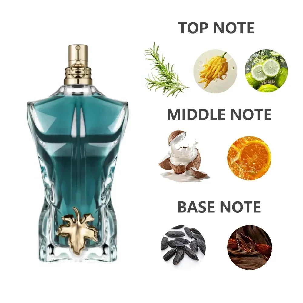 125ml Men's Cologne Fragrance Perfume Eau De Parfum Intense Spicy Woody Seductive Fragrance Date Night Lasting Wear Perfumes