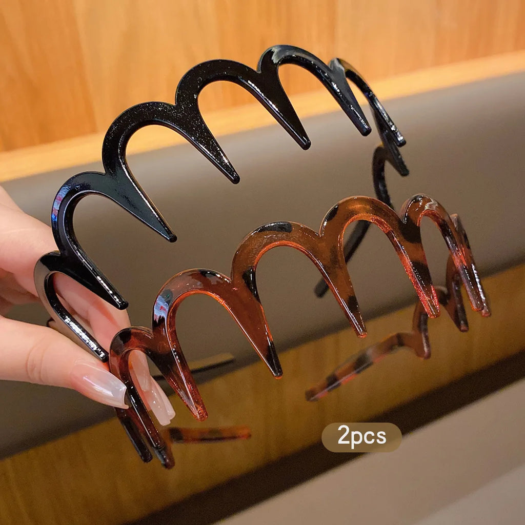 2 internet red hair clips with teeth and anti slip hair clips suitable for daily use as hair accessories