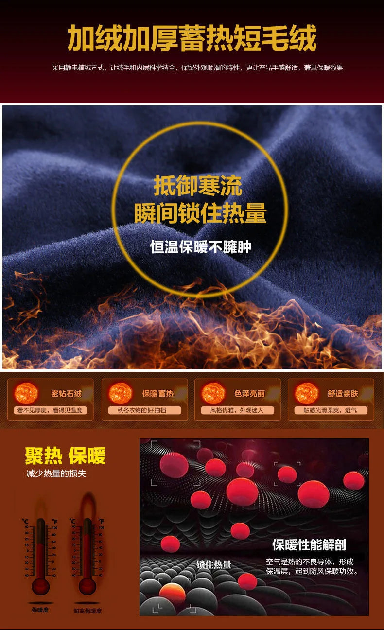 2025 Men's Winter Warm Long Sleeve Plaid Shirts Flannel Fur Lined Thick Formal Shirts Fleece Casual Shirt for Men Dress Shirts