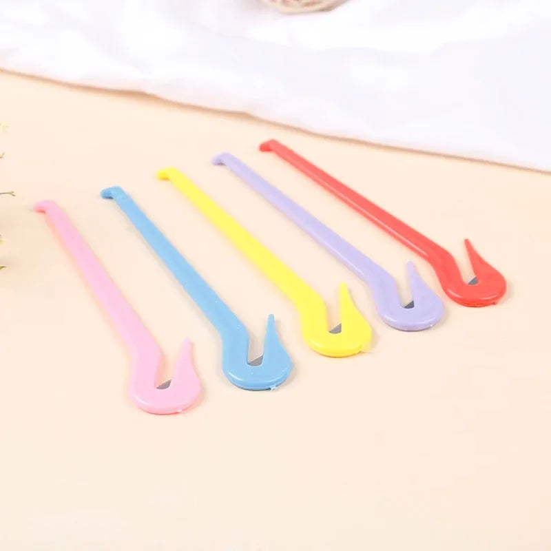 5Pcs Hair Bands Rubber Cutter Girls DIY Styling Headwear Band Cutting Tool