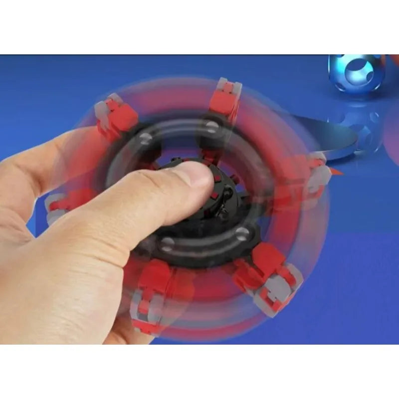 Finger Gyro Decompression Toy Rotator Convertible Fatigue Relief Gifts For Children And Adults