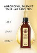LAIKOU Morocco Hair Essential Argan Essence Oil Moisturizer Brightening Smooth Nourishing Repair Dry Damaged Hair 60ml