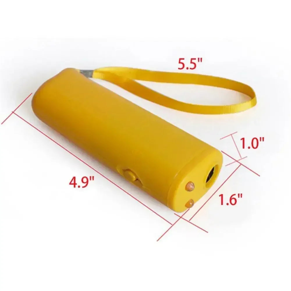 New Ultrasonic Pet Dog Repeller Anti Barking Stop Bark Training Device High Power Dog Training Repellents Without Battery Pet