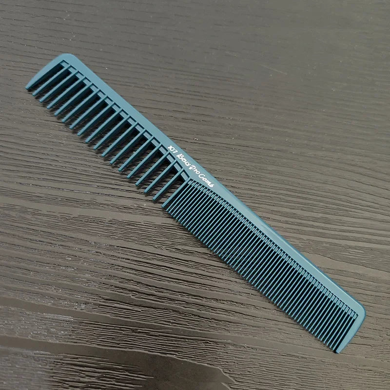 Barber Hair Accessories Professional Hair Cutting Comb Anti-static Flat Head Cutter Comb FineTooth Haircut Brush Salon Tools