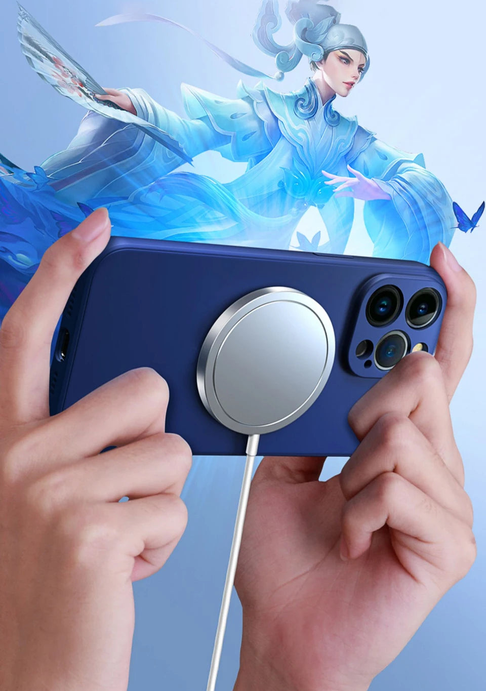 Original For Magsafe Magnetic Case For iPhone 15 14 13 12 11 Pro Max Mini X XR XS 8 Plus Liquid Silicone Wireless Charge Cover