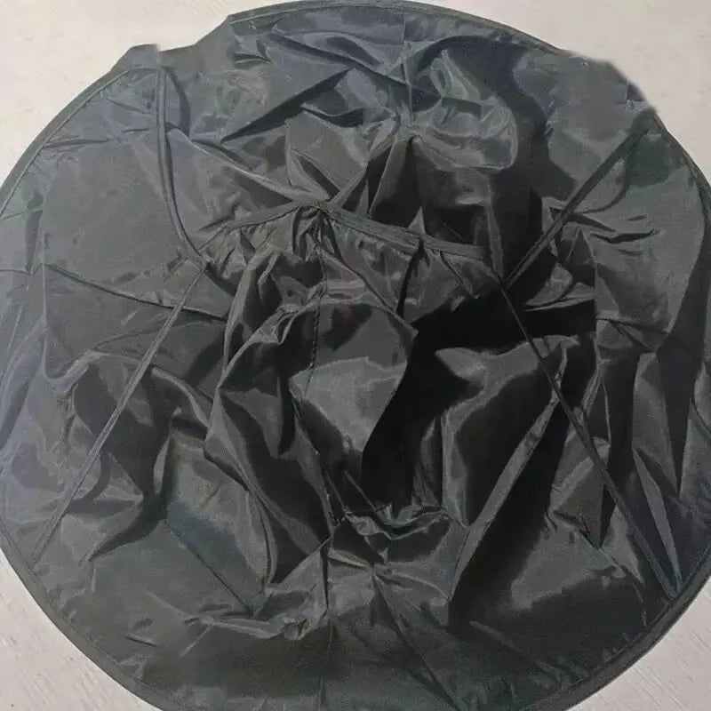 Hair Cut Umbrella Capes Haircut Cloak Cloth Hair Dye Three-Dimensional Breathable Household Haircut Cloak Foldable Haircut Tool